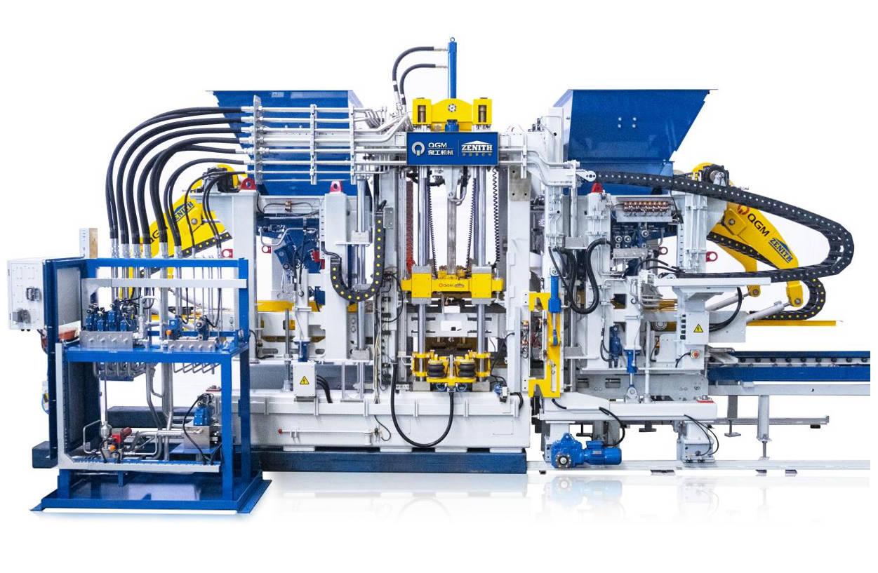 Apapọ imọ-ẹrọ deede ti Jamani pẹlu ọgbọn ti Ilu Kannada, ẹrọ ṣiṣe biriki Quangong ZN1000-2 ti kọ fun iṣelọpọ didara to gaju.