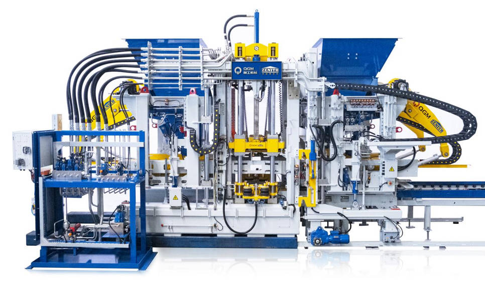 Ẹrọ Biriki Onitẹsiwaju fun Awọn ohun amorindun Nja Iṣe-giga